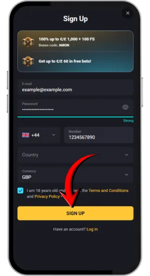 Email confirmation link
