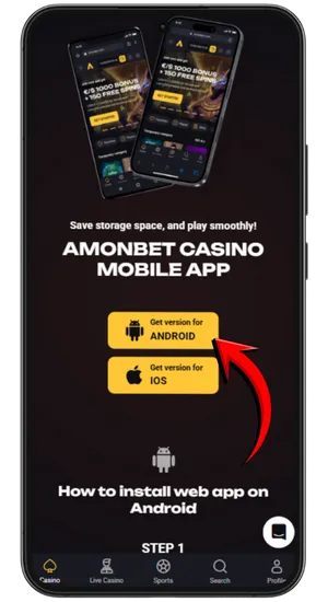 Tapping Download APK button